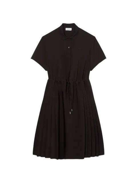 pleated midi dress by LACOSTE