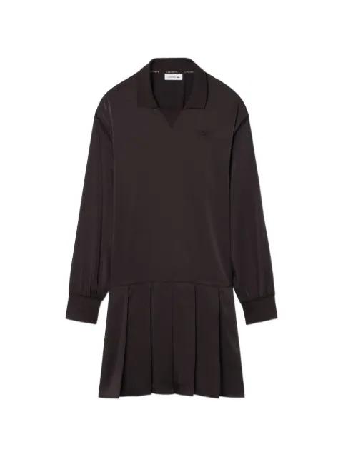 pleated mini dress by LACOSTE