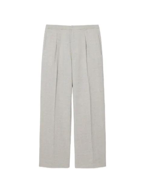 pleated trousers by LACOSTE