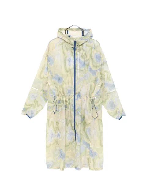 printed coat by LACOSTE