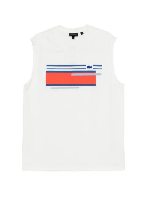 printed vest by LACOSTE