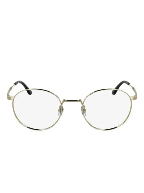 round-frame glasses by LACOSTE