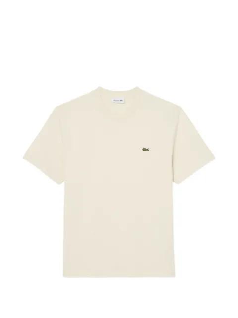 round-neck logo-detail T-shirt by LACOSTE