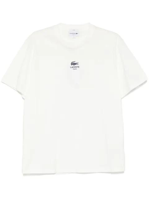 signature-print T-shirt by LACOSTE