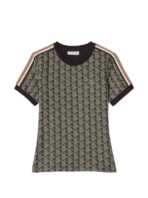 slim-fit monogram T-shirt by LACOSTE