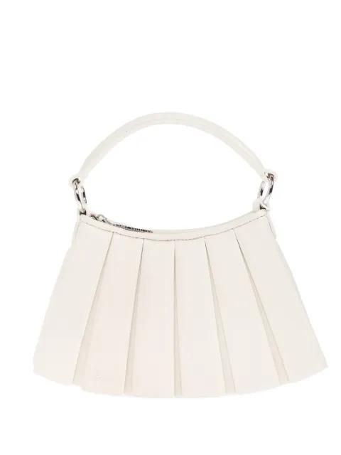 small Lenglen pleated tote bag by LACOSTE