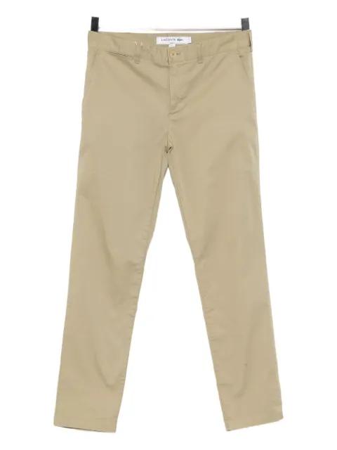 straight-leg trousers by LACOSTE
