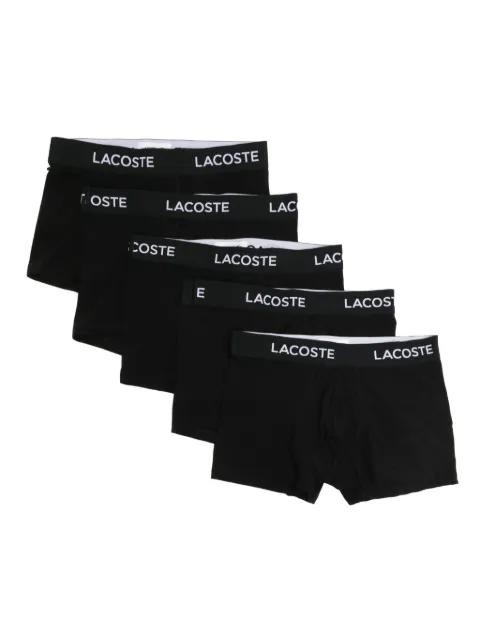 stretch-cotton boxers (set of three) by LACOSTE