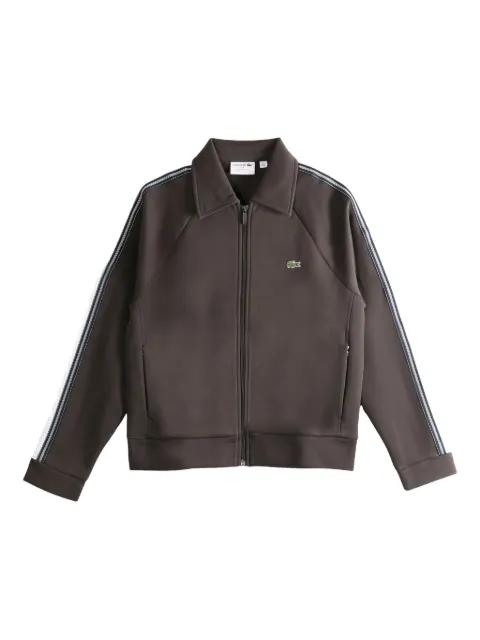 stripe zip shirt by LACOSTE