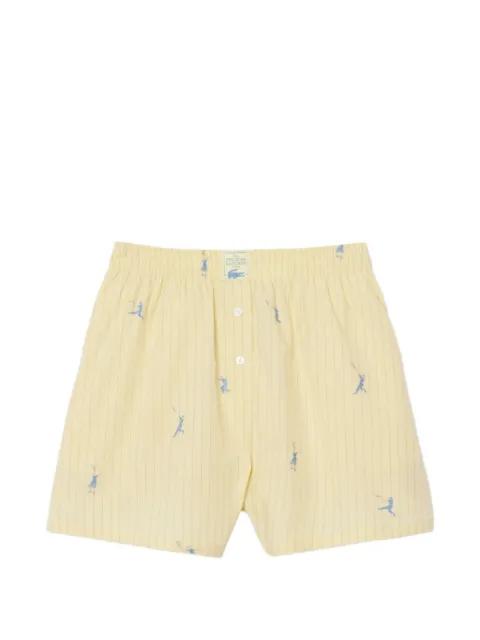 striped bermuda shorts by LACOSTE