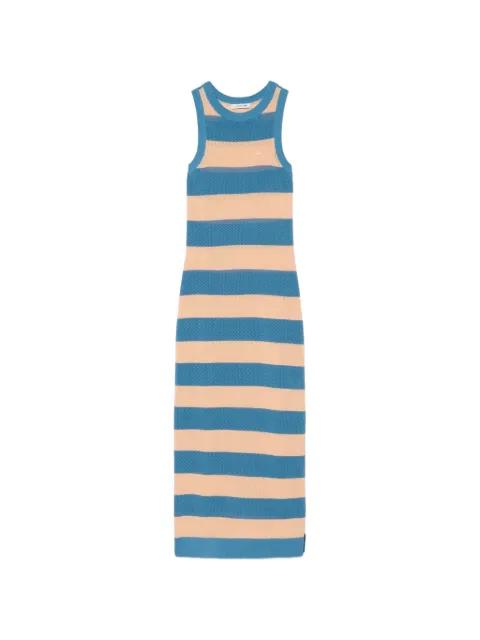 striped midi dress by LACOSTE