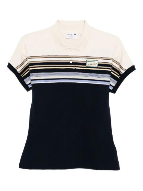 striped polo shirt by LACOSTE