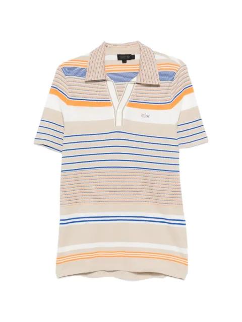 striped polo shirt by LACOSTE