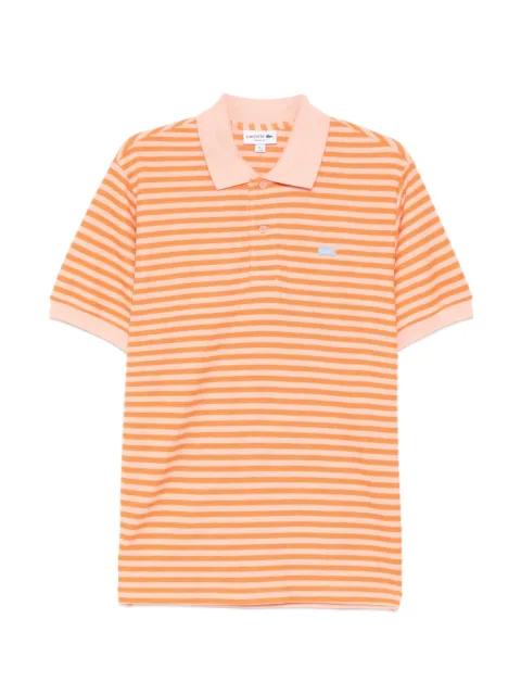 striped polo shirt by LACOSTE