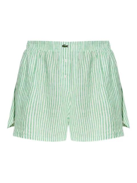 striped shorts by LACOSTE