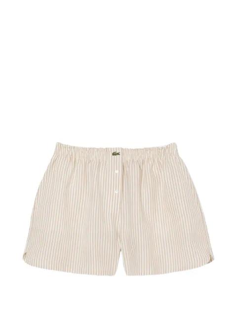 striped shorts by LACOSTE