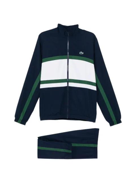 striped tracksuit by LACOSTE