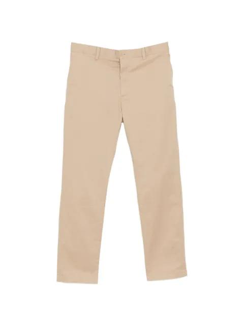 twill trousers by LACOSTE