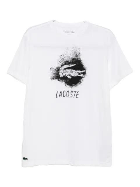 ultra dry graphic sport T-shirt by LACOSTE
