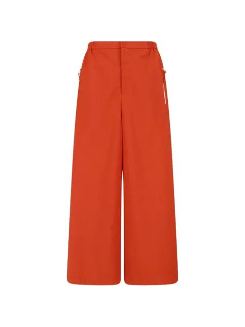 wide-leg track pants by LACOSTE