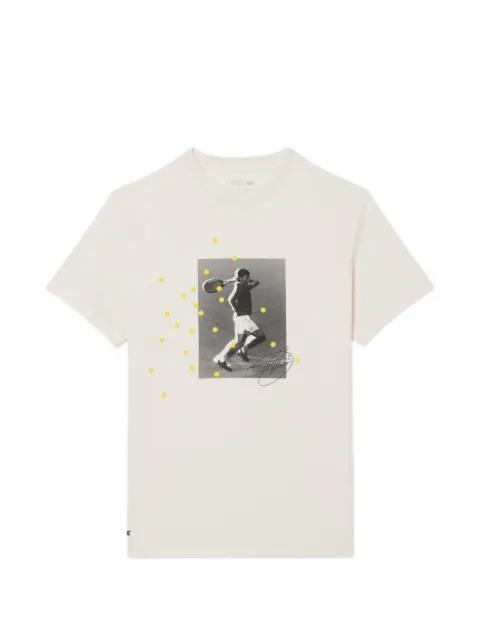 x Novak Djokovic graphic-print T-shirt by LACOSTE