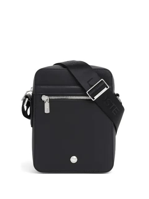 zip detail messenger bag by LACOSTE