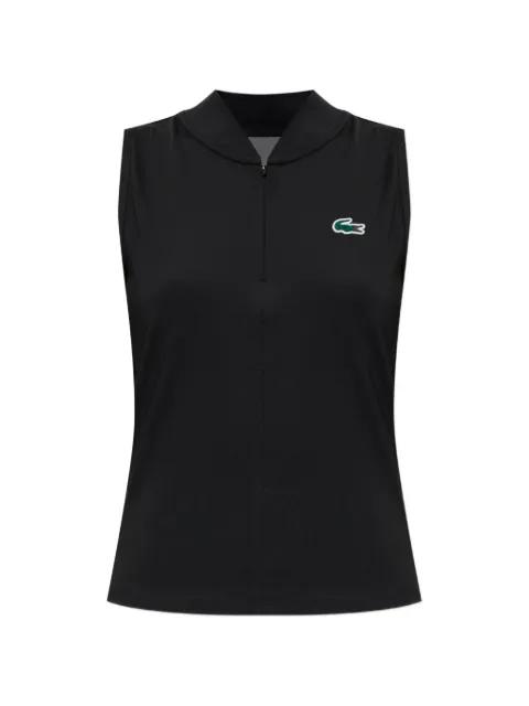 zip-fastening sleeveless performance top by LACOSTE