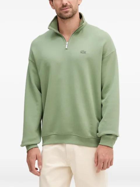 zip-up sweatshirt by LACOSTE