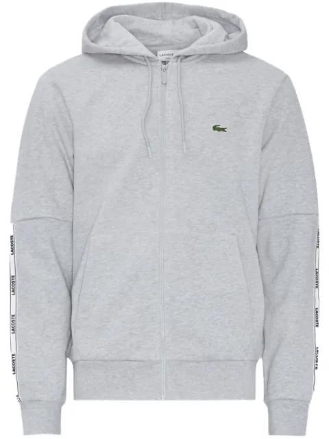 zipped fleece "Silver" hoodie by LACOSTE