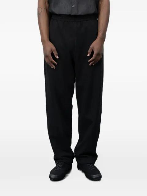 elasticated-waistband track pants by LADY WHITE CO.