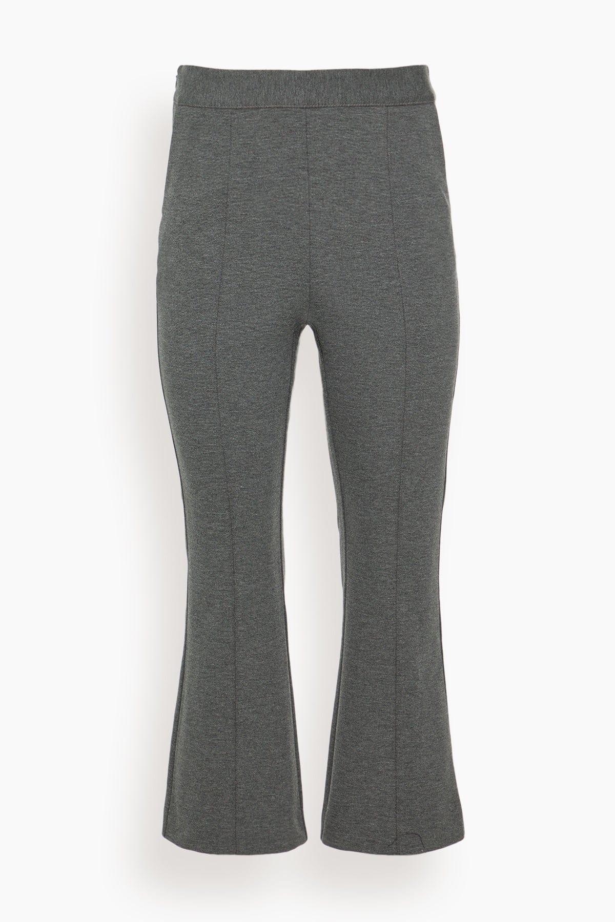 Kick Flare Crop in Grey by LAFATA