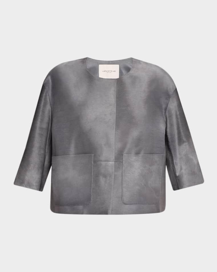 Boxy Patch Pocket Jacket by LAFAYETTE 148 NEW YORK
