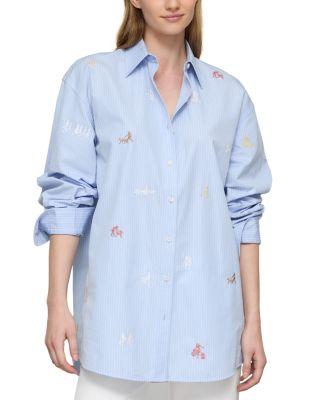 Boyfriend Oversized Shirt by LAFAYETTE 148 NEW YORK