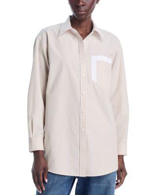 Boyfriend Oversized Shirt by LAFAYETTE 148 NEW YORK