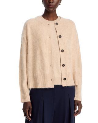 Brushed Cashmere Button Front Sweater by LAFAYETTE 148 NEW YORK