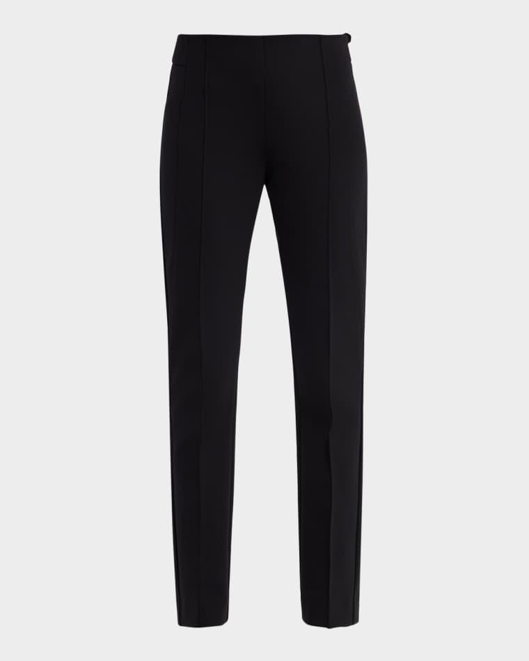 Gramercy Cropped Slim-Fit Pintuck Pants by LAFAYETTE 148 NEW YORK