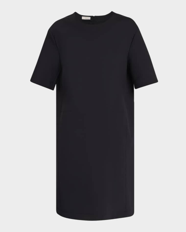Scuba Mini T-Shirt Dress by LAFAYETTE 148 NEW YORK