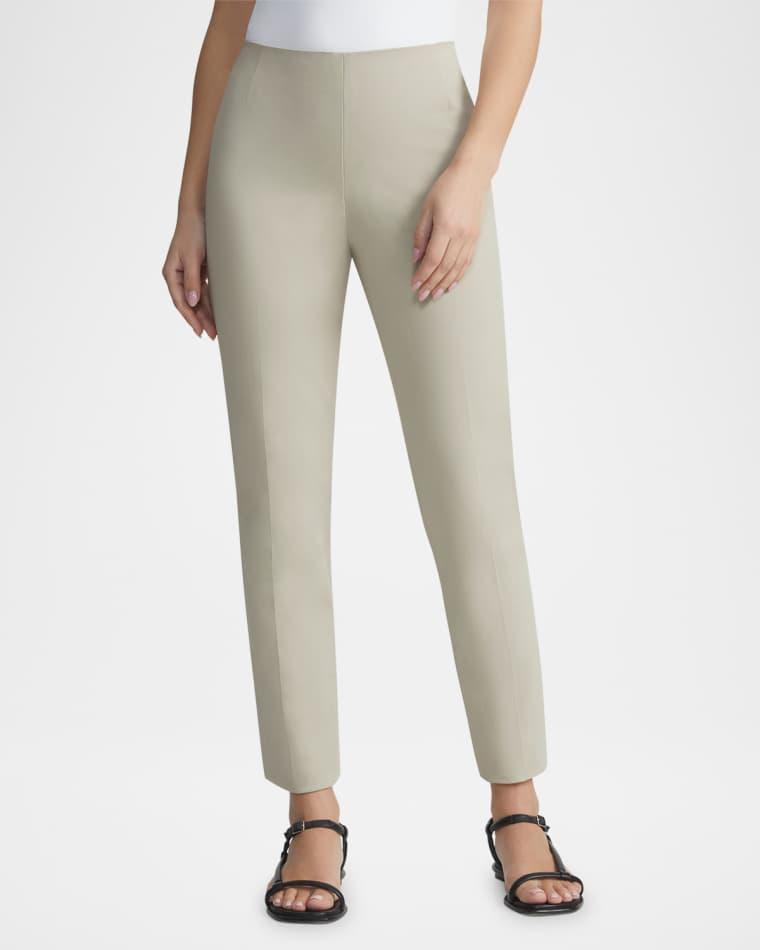 Stanton Cropped Techno Stretch Twill Pants by LAFAYETTE 148 NEW YORK