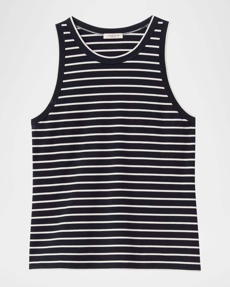 Striped Racerback Tank by LAFAYETTE 148 NEW YORK