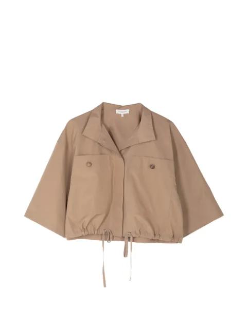 oversized short-sleeve jacket by LAFAYETTE 148