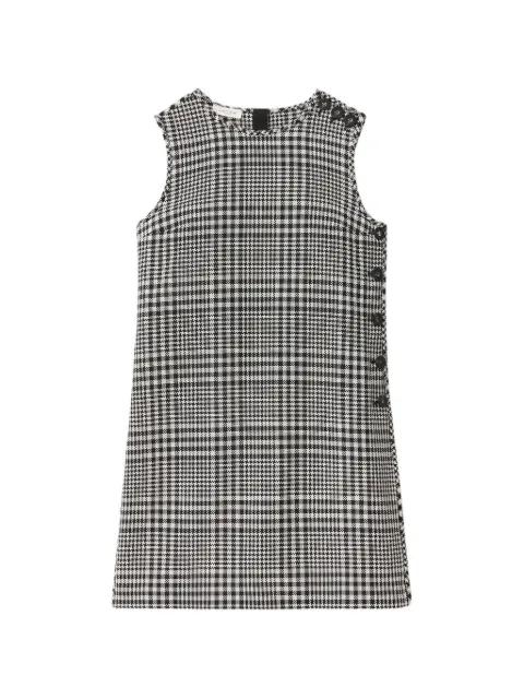 plaid-pattern mini dress by LAFAYETTE 148