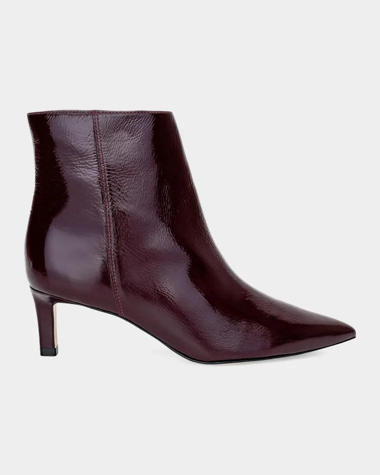 75mm Lilly II Patent Leather Ankle Boots by L'AGENCE