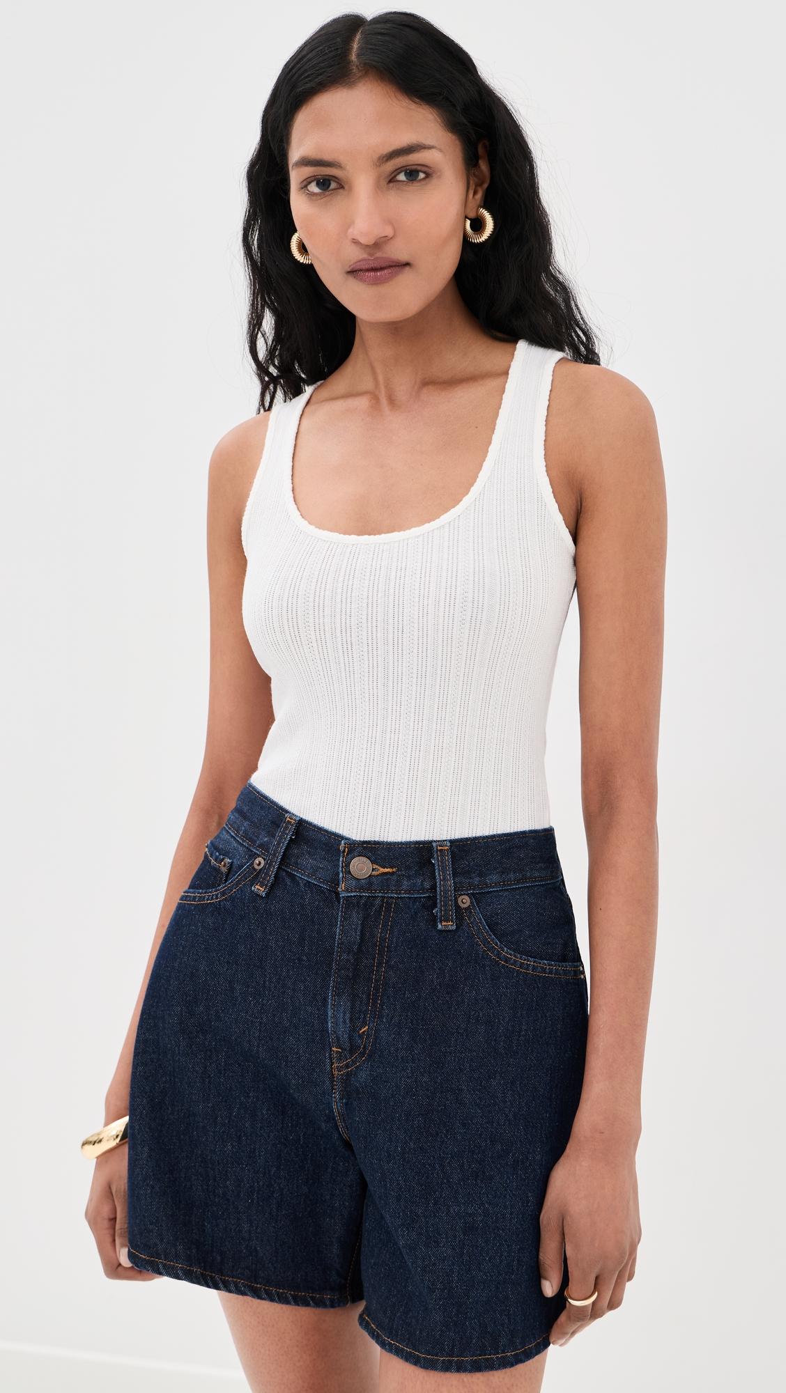 Adira Scoop Neck Tank by L'AGENCE
