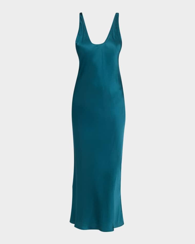 Akiya Silk Tank Dress by L'AGENCE