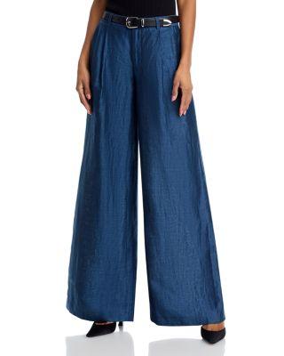 Allanah Mid Rise Wide Leg Pants by L'AGENCE