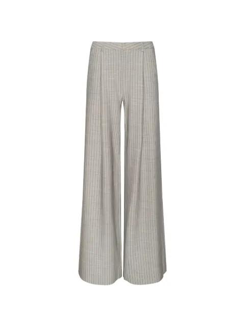 Allanah pinstriped trousers by L'AGENCE