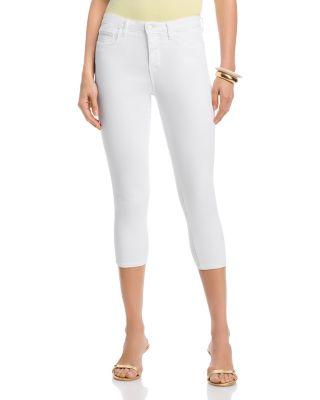 Amaris Skinny Pedal Pusher Pants by L'AGENCE