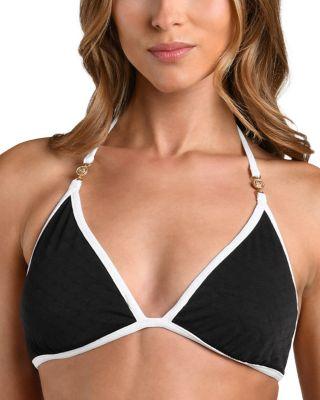 Annabelle Fine Line Triangle Bikini Top by L'AGENCE
