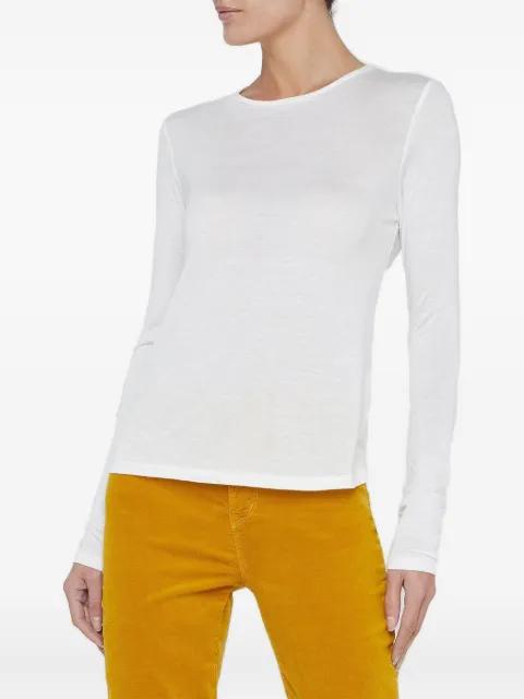 Ayla long-sleeve round-neck T-shirt by L'AGENCE