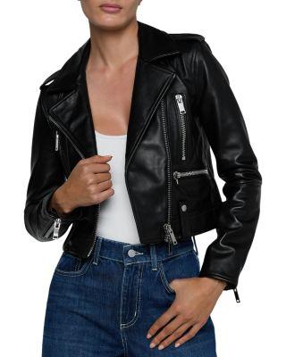 Blakely Leather Biker Jacket by L'AGENCE